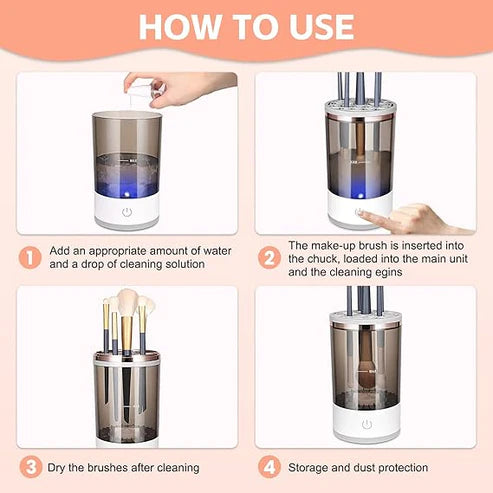Makeup Brush Cleaner –